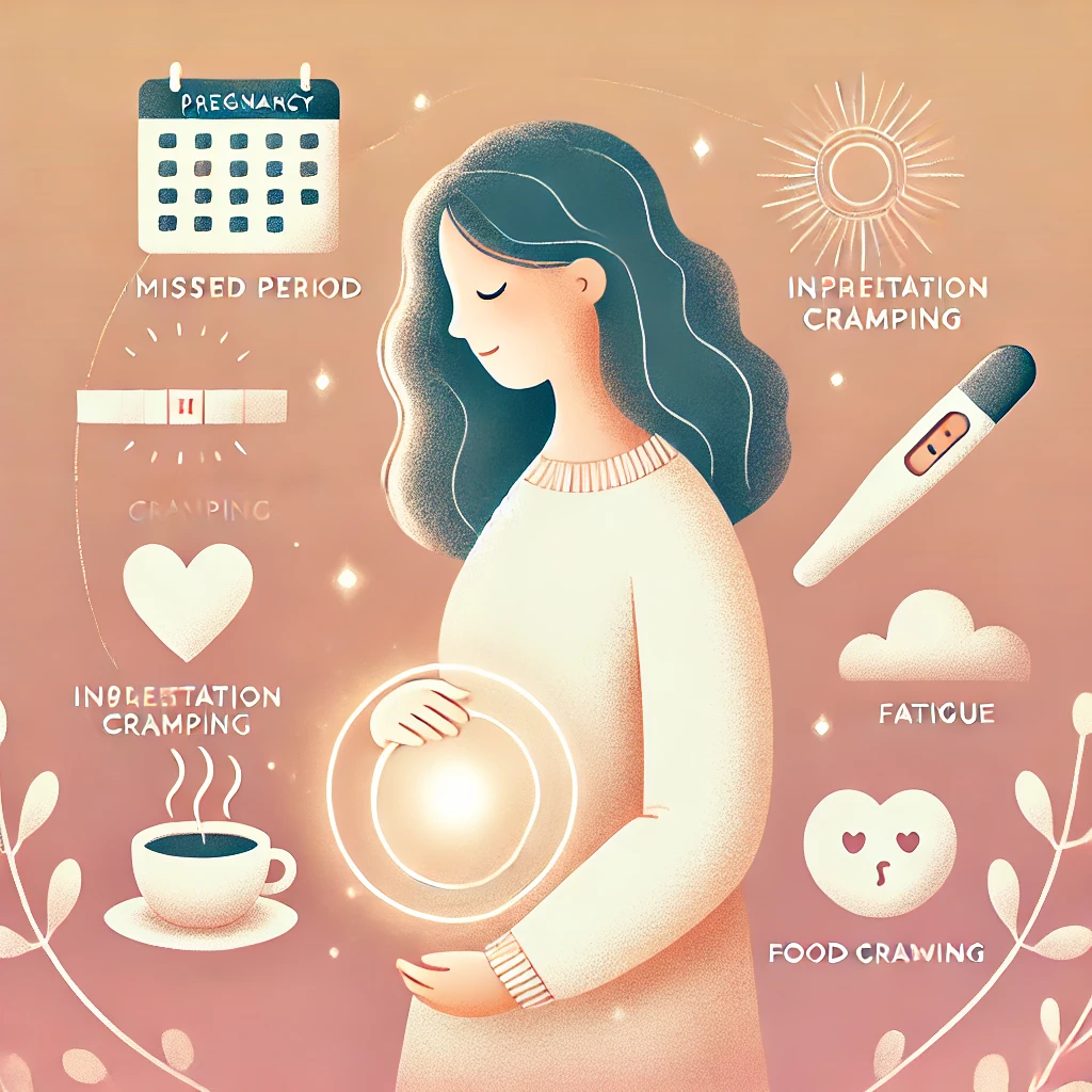 A visual guide to understanding the early signs of IVF success.